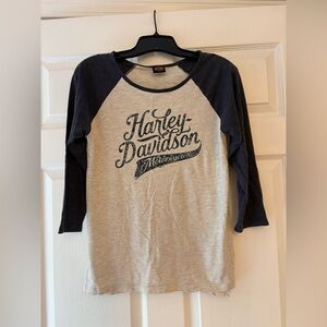 Harley-Davidson Women’s Baseball Tee – Medium